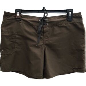 PATAGONIA Women’s Size 8 Brown‎ Shorts 6”Inseam Hiking Outdoor Trail Lightweight
